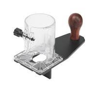 Flaroey Machine de Découpage Plaque D'Équilibre Arc R-Angle Chanfrein Plaque de Base Équilibrée Cercle de Fraisage Chanfreinage Outils de Rainurage