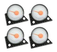 Flaroey Mesure D'Angle Multifonctionnelle en Plastique, Mesureur de Pente, Mesureur D'Angle, Mesureur D'Angle Horizontal de Type Pointeur avec Échelle