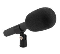 Flaroey Microphone à Condensateur Cardioïde pour les Présentateurs de Nouvelles, les Conférences, les Scènes et les Chorales avec Capsule Interchangeable