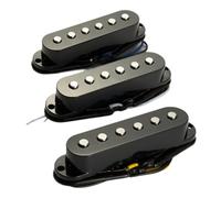 Flaroey Micros bobine simple pour guitare, clip en plastique, accessoires pour instruments de musique, noir