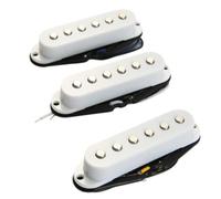 Flaroey Micros bobine simple pour guitare, clip en plastique, accessoires pour instruments de musique, blanc