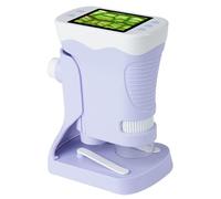 Flaroey Microscope Numérique pour Enfants, Outil D'Exploration Scientifique pour Enfants de 5 à 7 Ans, Kit Scientifique Violet