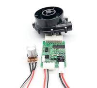 Flaroey Mini Ventilateur Centrifuge Sans Balais 7040-24 V DC 6,5 Kpa avec Pilote et Interrupteur pour Imprimante 3D VzBoT HevORT