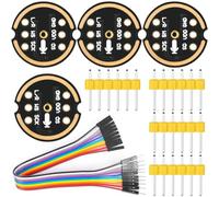 Flaroey Module de Microphone Omnidirectionnel INMP441 MEMS, Haute Précision, Faible Consommation, Interface I2S, Prise en Charge ESP32