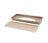 Flaroey Moule à gâteau de 35,6 cm - Outil de cuisson pour toast, pain, pain avec fond amovible - Ustensiles de cuisson ménagers pour la cuisson du pain, de la pizza, des tartes aux fruits et du toast