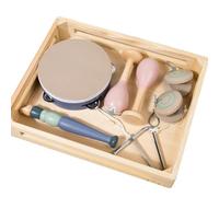 Flaroey Musicien Boîte en Bois Orff Instrument de Percussion Musique D'Éducation Précoce