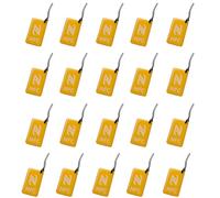 Flaroey Ntag213 Lot de 20 cartes à puce NFC pour tous les téléphones compatibles NFC 42 x 26 mm B 13,56 MHz