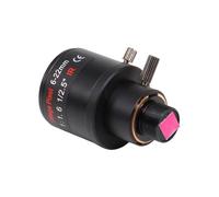 Flaroey Objectif Varifocal 6-22mm 5MP Mount Objectif F1.6 Zoom manuel Objectif réseau haute définition pour caméras de sécurité 5MP avec filtre