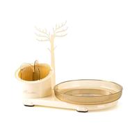 Flaroey Organisateur de Maquillage Vitrine Cosmétique de Grande Capacité pour Cosmétiques de Vanité, Rouges à Lèvres, A