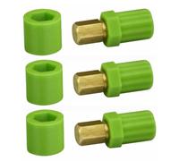 Flaroey Paquet de 3 Kits de Réparation Durables, Fixation du Rouleau de Coupleur d'arbre de Cisaillement, Matière Plastique pour Mélangeur sur Socle, Machine à Nouilles, Installation Facile et