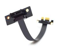 Flaroey PCIE PCI Riser PCI-E Express Riser Card Câble D'Extension PCIE X1 pour Carte Mère Câble Adaptateur Convertisseur D'Extension 20 cm