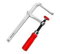 Flaroey Pince de Rail de Guidage à Bras à Vis, Fixation Complète de Serrage de Rail de Guidage à Poignée en Bois de 120 mm avec Bras à Vis