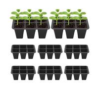 Flaroey Plateau de démarrage de semis - Kit de démarrage de semis - Mini kit de germination pour serre - 8 pièces
