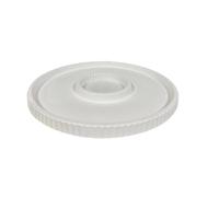 Flaroey Plateau de Moules en Silicone avec de Bandes, Plateau de Moule de Moulage en Silicone à Plaque Ronde en Béton, Moules de Plateau Décoratifs 25 cm