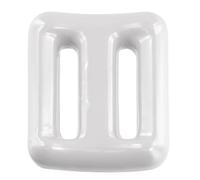 Flaroey Poids de Plongée pour Ceinture de Poids de Plongée sous-Marine Poids de Plongée en Plomb Enduits Poids de Plongée Enduits, Poids de Ceinture de Plongée 1500 G Blanc