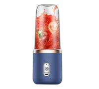 Flaroey Presse-fruits pour milkshakes et jus de fruits rechargeable par USB avec 6 lames, facile à nettoyer