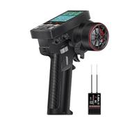 Flaroey Remote D'Émetteur CT-8B 8CH CONTRÔLEUR 2,4 GHz Radio + Récepteur F-08A pour Le Modèle RC Modèle de Cartonne