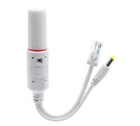 Flaroey Répartiteur POE 48 V à 12 V Étanche avec Câble Adaptateur Vidéo et Alimentation Module d'alimentation pour Extension de Caméra IP