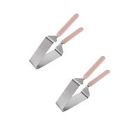 Flaroey Séparateur de Gâteau Coupe- Trancheuses à Marqueur Emporte-Pièce Coupe-Gâteau Outil de Coupe de Gâteau Coupe-Gâteau au Fromage 2 Pièces