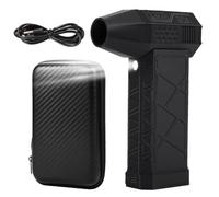 Flaroey Souffleur d'air portatif 130 000 tr/min Mini ventilateur Moteur sans balais, outil de nettoyage puissant de conduit A
