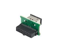 Flaroey ST684 Adaptateur de carte mère USB 3.0 avant 19 broches vers USB 3.1 type E