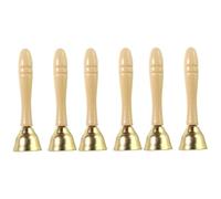 Flaroey Strike the Brass Bell Kidcraft Ensemble de jeu pour enfant Instrument de restaurant Cloche d'appel Petite clochette Facile à installer