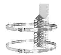 Flaroey Support de Réservoir D'Expansion pour Chauffe-Eau, Support de Réservoir D'Expansion Thermique avec 2 Sangles de Tremblement de Terre