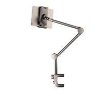 Flaroey Support de Téléphone Portable Paresseux Support de Téléphone Portable Universel sur Lit Bras Mécanique à Trois Sections Base en Spirale B