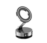 Flaroey Support magnétique pliable pour voiture avec charnières métalliques pour téléphone portable Argenté