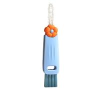 Flaroey Tasse Multi-Fonctionnelle Tasse Bouche Épurateur Rotatif Cuisine Brosse de Nettoyage Gadgets Tasse Couvercle Nettoyant Facile à Utiliser Bleu