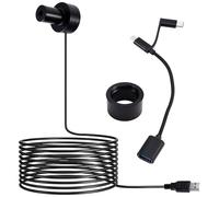 Flaroey Télescope 130W Pixels 1,25 Pouces USB Objectif Numérique Oculaire Électronique Caméra Télescope Astronomique Connexion