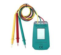 Flaroey Testeur de phase numérique à 3 phases - Indicateur de phase LED - Testeur de tension - 40 V-600 V CA - Facile à installer