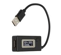 Flaroey Testeur de tension/ampères USB multimètre numérique USB 2.0 multifonction testeur de capacité