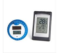 Flaroey Thermomètre de Piscine Solaire Sans Thermomètre Flottant Sans Intérieur et Extérieur