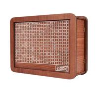 Flaroey Tirelire en Bois pour Enfants Adultes, Tirelire avec Compteur, Boîte D'Économie d'argent, Tirelire avec Cible de Comptage Facile à Utiliser 2000