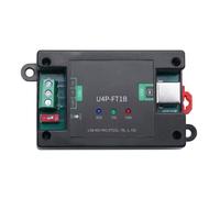 Flaroey U4P-FT1B USB 485 PRO (FT232,TB,1, CB) Module convertisseur de port série avec rail de guidage DB9 mâle/interface USB-B