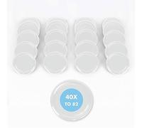 Flaschenbauer Lot de 40 couvercles de rechange TO 82 I Couvercles à visser multicolores de 82 mm I pour bocaux de conservation des bocaux à confiture, pots à miel, pots à épicerie fine