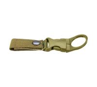 Flaschenhalle Boucle - Porte-bouteille d'eau potable portable | Réservoir de boissons minérales d'extérieur avec boucle, sangle de sac à dos, pour sac de golf, moto, marron, Voir