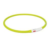 Trixie Anneau lumineux USB en silicone — 70 cm/10 mm — Vert (XS-XL)
