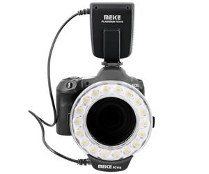 Flash annulaire macro-pour olympus appareil photo reflex-foto meike