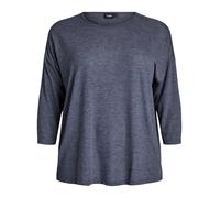 Flash by Zizzi Chemisier 'Rosey' gris foncé, Taille XXXL-4XL
