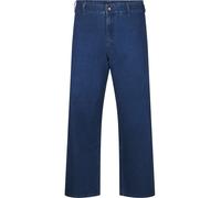 Zizzi Flash by Femme Grandes Tailles Jeans Jambes Larges Taille Haute Taille 42-60, bleu denim, 42W / 30L
