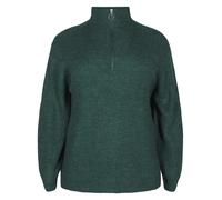 Flash by Zizzi Pull-over 'Fllola' sapin, Taille 7XL-8XL