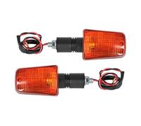 Flash Clignotants Clignotants Moto pour Suzuki DR 350 650 125 200 250 250S 350 350S GSXR 750 1100 RF600 RF900 Bandit 1200, Tige Courte Feux de Freinage