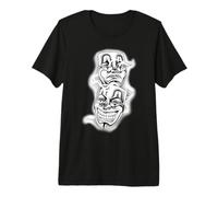 Flash de Tatouage Chicano Laugh Now Cry Later T-Shirt Haut de Gamme