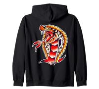 Flash de Tatouage Cobra Head King Snake Serpent Sweat à Capuche