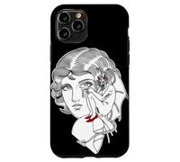 Flash de Tatouage Devil on Your Shoulder Girl Coque pour iPhone 11 Pro