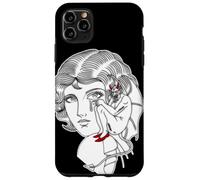 Flash de Tatouage Devil on Your Shoulder Girl Coque pour iPhone 11 Pro Max
