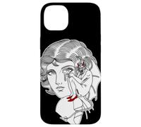 Flash de Tatouage Devil on Your Shoulder Girl Coque pour iPhone 14 Plus