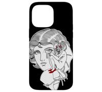 Flash de Tatouage Devil on Your Shoulder Girl Coque pour iPhone 14 Pro Max